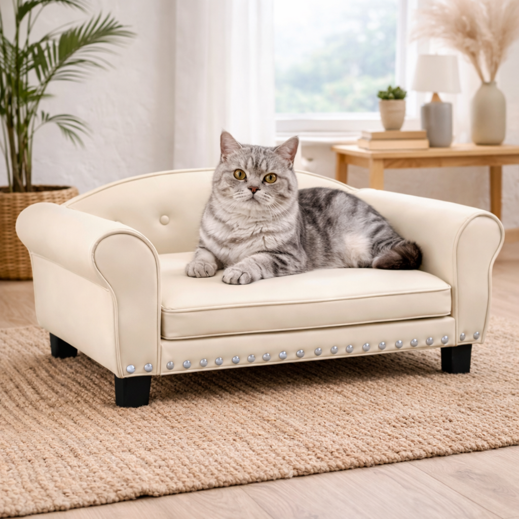 Canapé Chien & Chat Similicuir Elegant