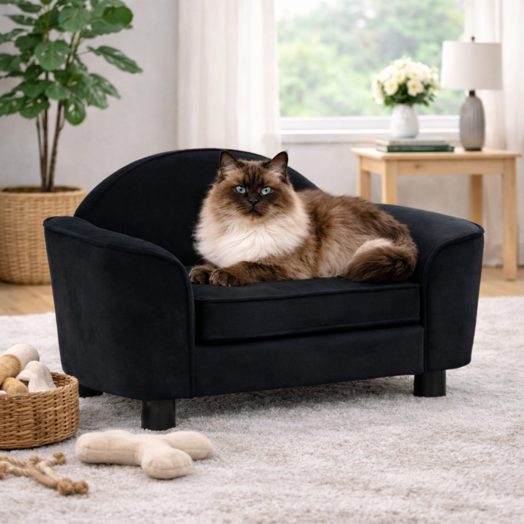 Canapé Chien & Chat Velours