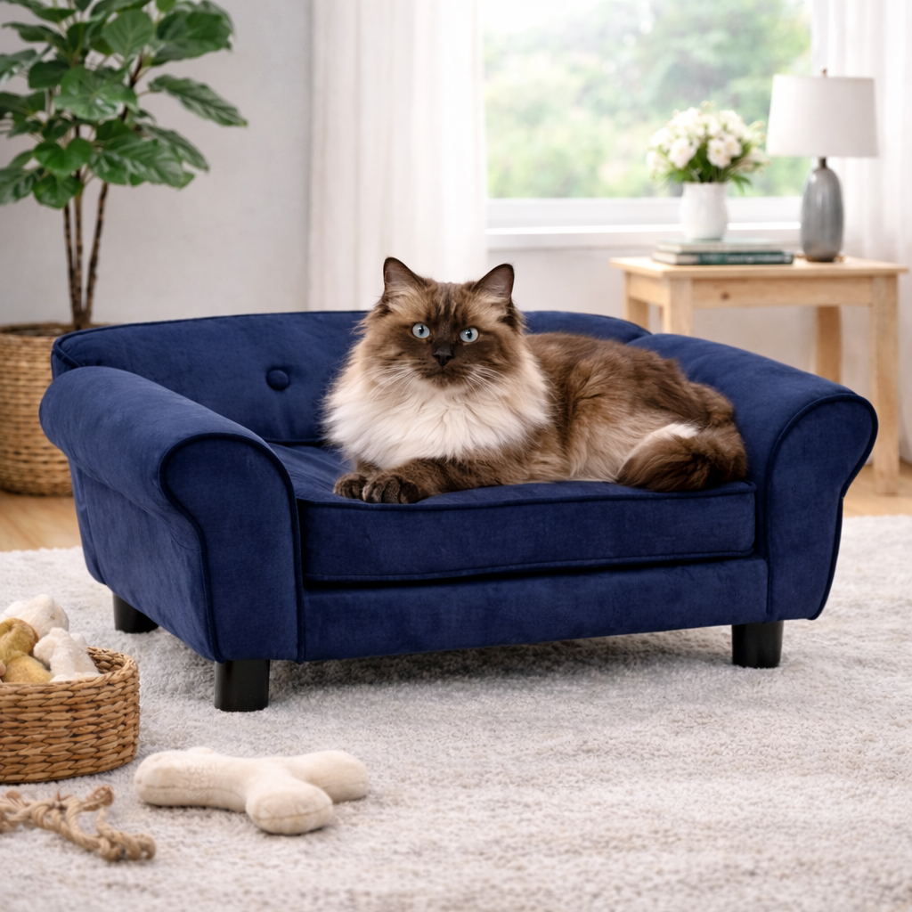 Canapé Pour Chien & Chat Peluche Design