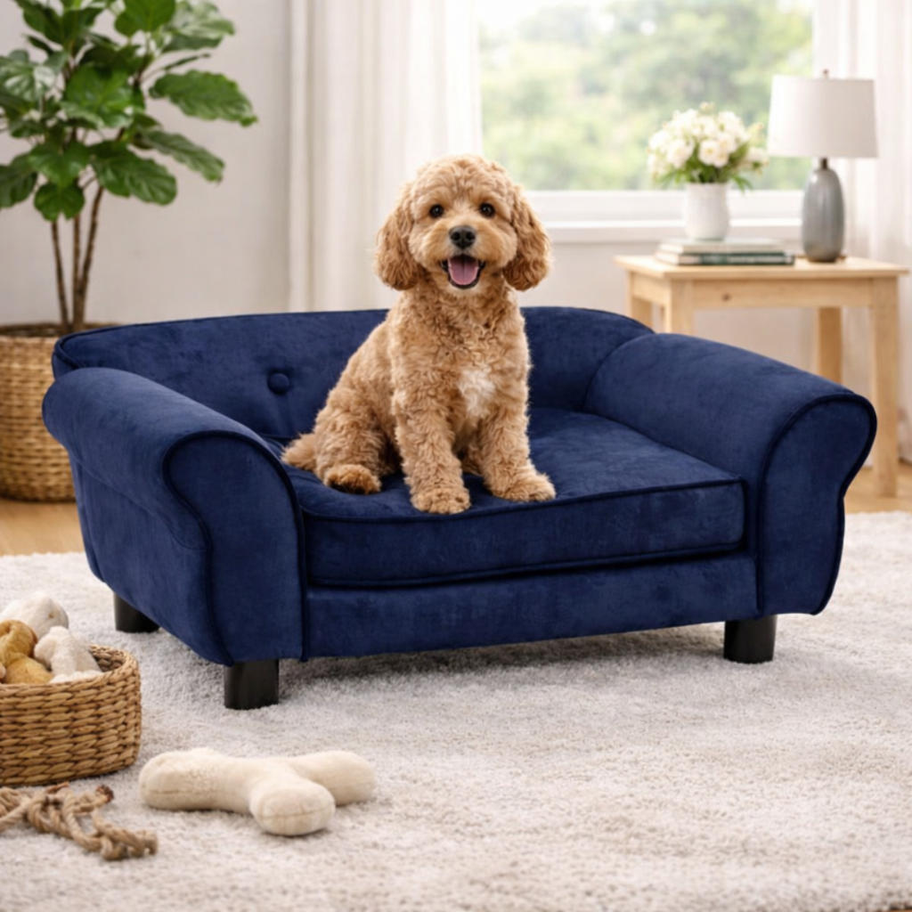 Canapé Pour Chien & Chat Peluche Design