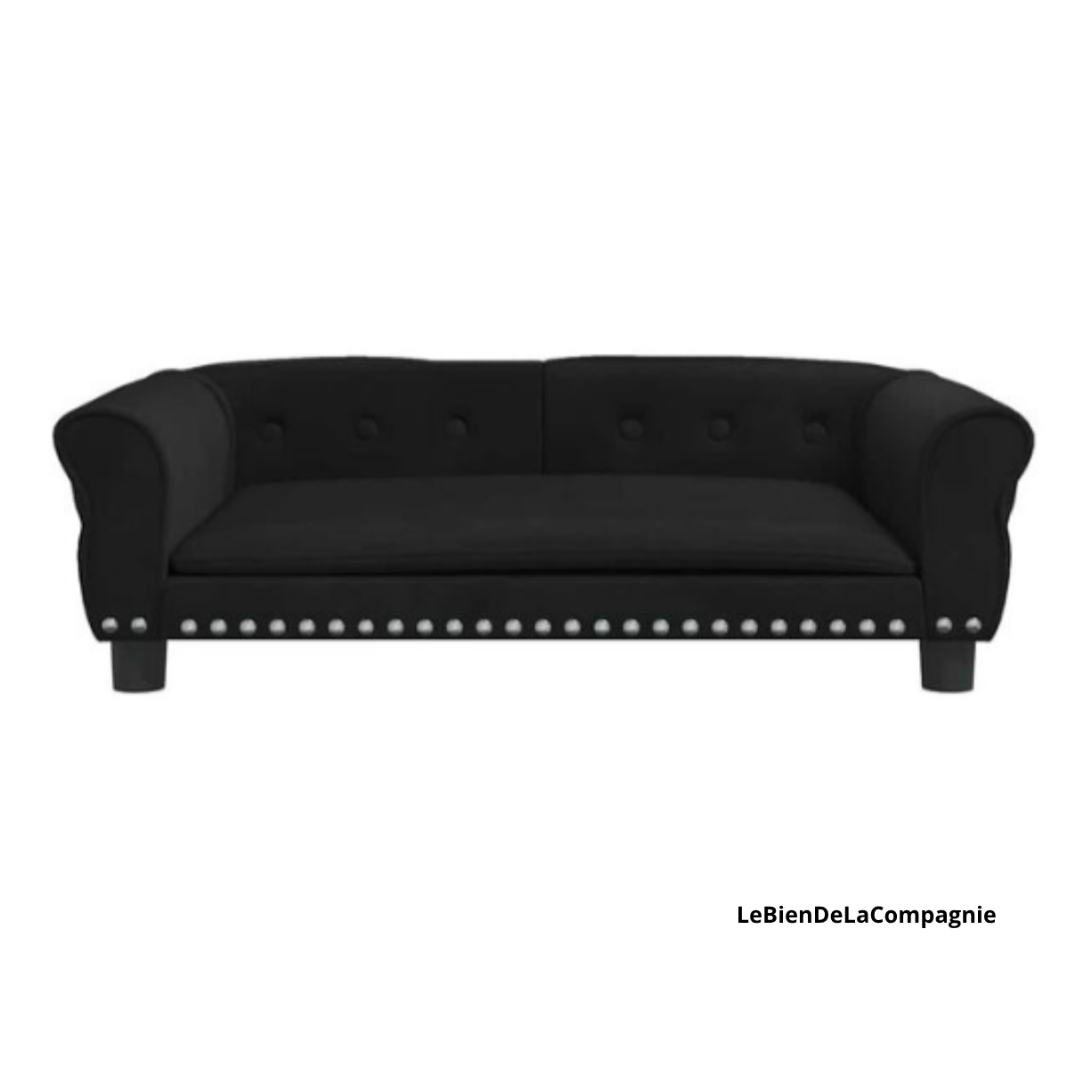 Canapé xl chien velours design