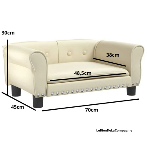 Canapé Chien & Chat Similicuir Elegant