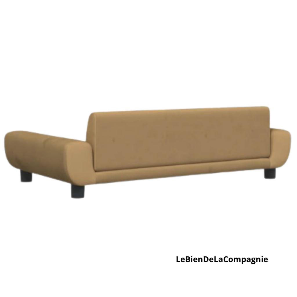 Canapé xl chien velours